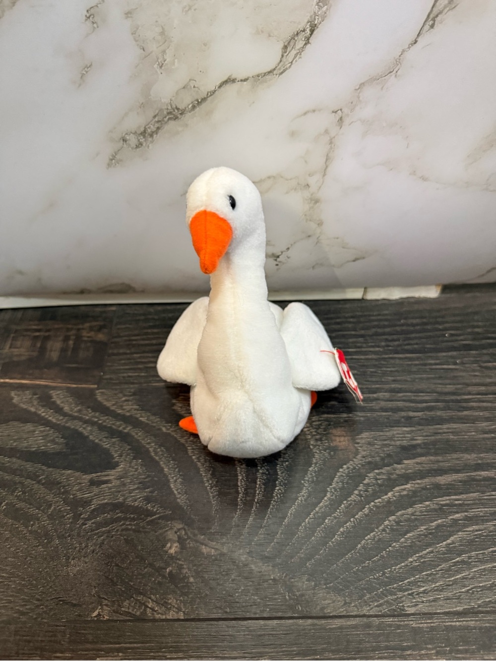 VTG 1997 Ty Beanie Babies GRACIE the Swan Plush Stuffed Animal Gen 5 Tag